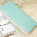 2016 high Quality Women Long wallets Women Solid Purse Women Clutch Wallet Small Bag Card Holder Handbag