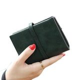 Xiniu carteras mujer Women Ultrathin Mini Bifold Leather Wallets Purse Ladies Coin Purse Women Card Holder Women Wallet #YHEL