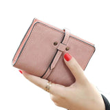 Xiniu carteras mujer Women Ultrathin Mini Bifold Leather Wallets Purse Ladies Coin Purse Women Card Holder Women Wallet #YHEL