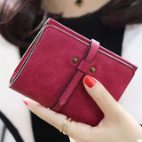 Xiniu carteras mujer Women Ultrathin Mini Bifold Leather Wallets Purse Ladies Coin Purse Women Card Holder Women Wallet #YHEL