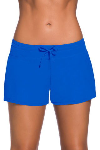 Royal Blue Women Swim Boardshort