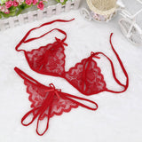 Women Lady Sexy Lingerie Lace Underwear Sleepwear G-string Lingerie BK