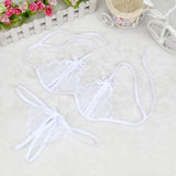 Women Lady Sexy Lingerie Lace Underwear Sleepwear G-string Lingerie BK