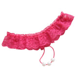Sexy Ladies G String Underwear Women Pearls Thongs And Intimates Underpants BK