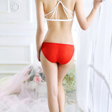 Women G-string Thongs Intimates Briefs Lace Underwear Breathable Lingerie BG