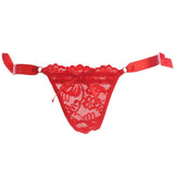 Sexy Lace Thongs G-string V-string Panties Knickers Lingerie Underwear BK