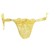 Sexy Lace Thongs G-string V-string Panties Knickers Lingerie Underwear BK