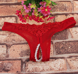 Sexy Lingerie G-string Knickers Underwear Open Crotch Thongs Panties WH
