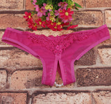 Sexy Lingerie G-string Knickers Underwear Open Crotch Thongs Panties WH