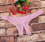 Sexy Lingerie G-string Knickers Underwear Open Crotch Thongs Panties WH