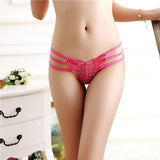 Women Sexy Lace Briefs Panties Thongs G-string Lingerie Underwear BK