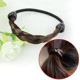 Simple Style Women Girls hairband Fashion Women Elasticity Refinement Wig Hair Band Stretch Head Hair womens solid hair bands