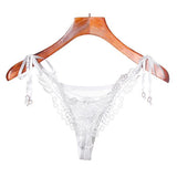 Sexy Lace Lady Briefs Lingerie Knickers G-string Thongs Panties Underwear BK