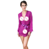 Women Sexy Lingerie Underwear Sleepwear Nightwear Dress G-String Temptation BK