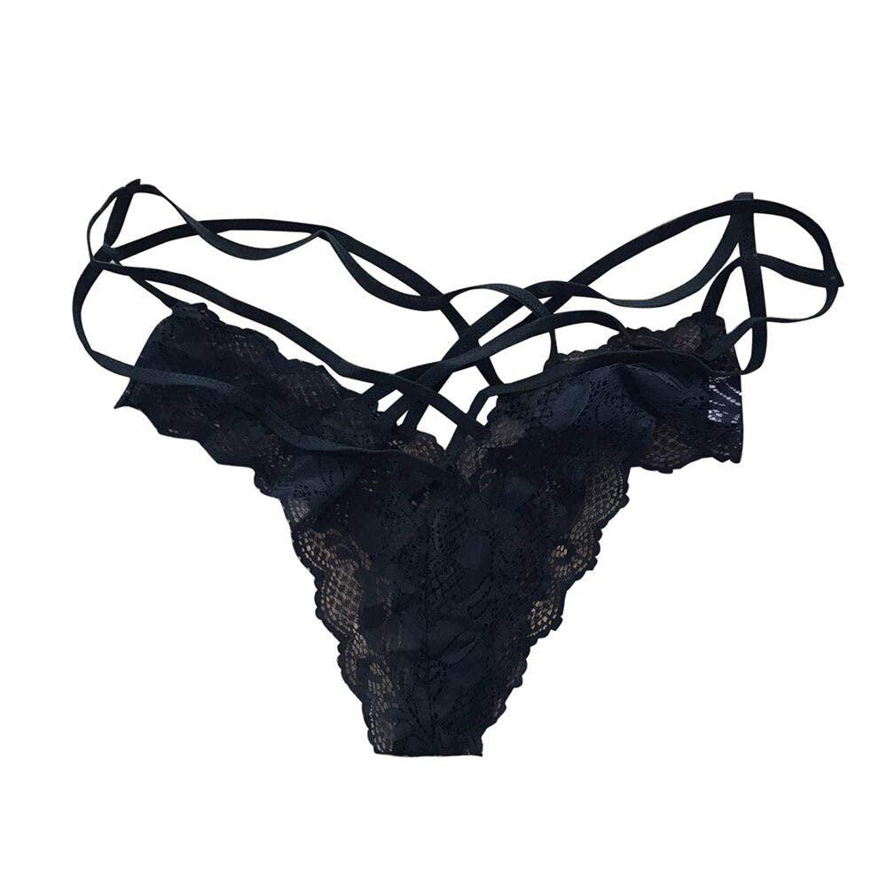 Sexy Lace Lady Briefs Lingerie Knickers G-string Thongs Panties Underwear