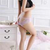 Women Sexy Lace Briefs Panties Thongs G-string Lingerie Underwear BK