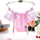 Womens Sexy Fashion Suspender V-string Briefs Panties Underwear Panties BK