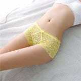 Women Sexy Lace Briefs Panties Thongs G-string Lingerie Underwear BK