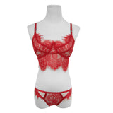 Women Lingerie Lace Dress Babydoll Underwear Nightwear Sleepwear G-string WH/M