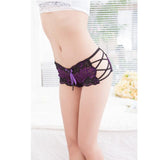 Women Sexy Lace Briefs Panties Thongs G-string Lingerie Underwear BK