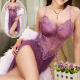 Women Lingerie Underwear Sleepwear Nightwear Dress G-String Temptation BK/L