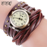 CCQ Women Fashion Casual Analog Quartz Women  Watch Bracelet Watch