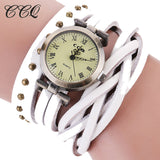 CCQ Women Fashion Casual Analog Quartz Women  Watch Bracelet Watch