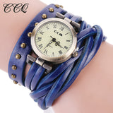 CCQ Women Fashion Casual Analog Quartz Women  Watch Bracelet Watch