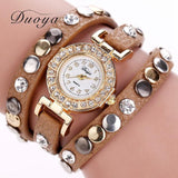 Luxury Rhinestone Bracelet Women Watch Ladies Quartz Watch Women Wristwatch