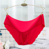 Seamless Ultra-thin Briefs Women Underwear G String Panties Intimates